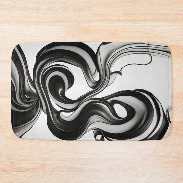 Item preview, black and white swirls designed and sold by MartaOlgaKlara.