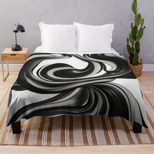 Item preview, black and white swirls designed and sold by MartaOlgaKlara.