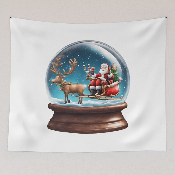 Item preview, Santa Claus With Reindeer designed and sold by GallaMoon.