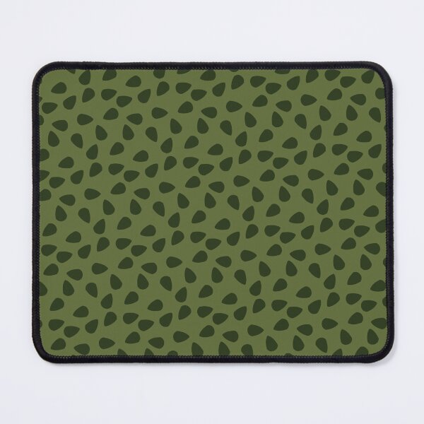 Item preview, Olive Green Leaf Silhouettes Plant Cells Teardrop Petals Nature-Inspired Abstract Botanical Eco-Friendly Pattern designed and sold by PenguinForests.