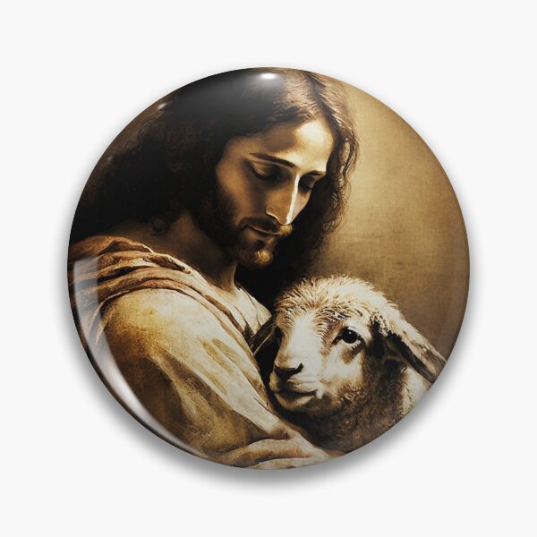 Item preview, Jesus as the lamb of God": Religious Art - Pencil Drawing Of Jesus designed and sold by Obinne.