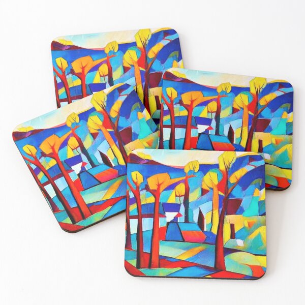 Item preview, Bare Trees in mountain valley 5 designed and sold by George Hutton Hunter.