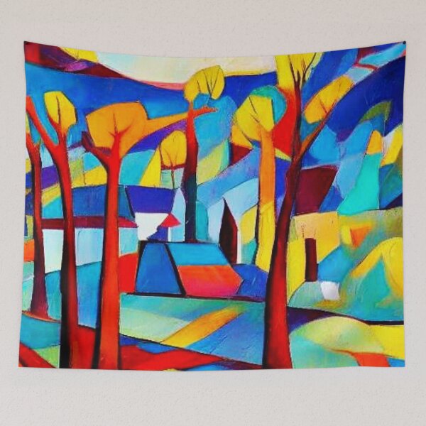 Item preview, Bare Trees in mountain valley 5 designed and sold by George Hutton Hunter.