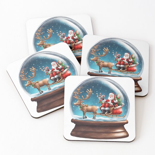 Item preview, Santa Claus With Reindeer designed and sold by GallaMoon.