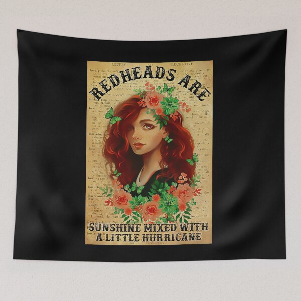 Item preview, Redheads are sunshine mixed with a little hurricane designed and sold by SameeraDammeyer.