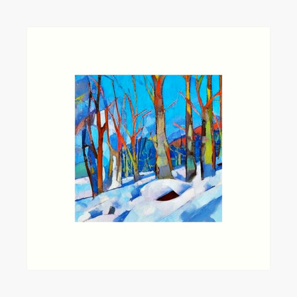 Item preview, Bare Trees in snow 1 designed and sold by George Hutton Hunter.