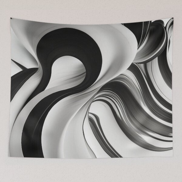 Item preview, minimal lines, fantasy swirls designed and sold by MartaOlgaKlara.