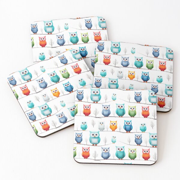 Item preview, Little cute owls for decorating your home and leisure designed and sold by VISIONARTIST.