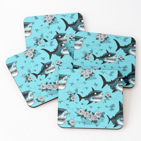 Item preview, shark designed and sold by Pixelartistin.
