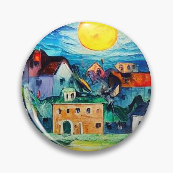 Item preview, Village on the coast 1 designed and sold by George Hutton Hunter.