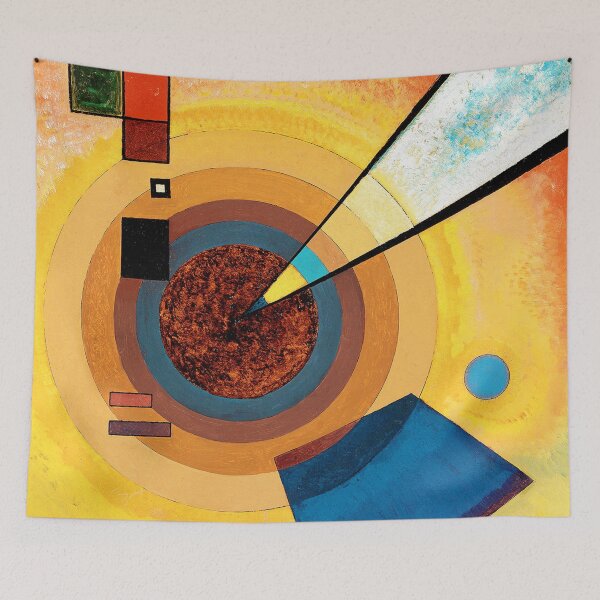 Item preview, HD. Green and red, by Wassily Kandinsky designed and sold by MINDTHECHERRY.