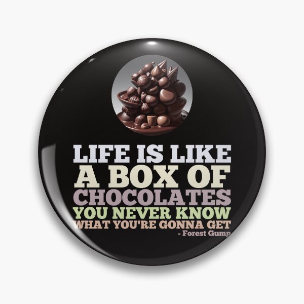 Item preview, Life is like a box of chocolates designed and sold by creative-cub.