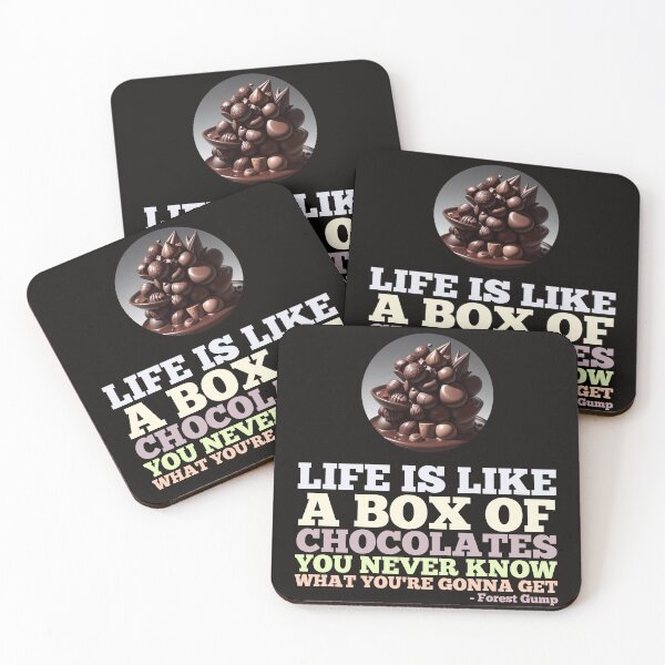 Item preview, Life is like a box of chocolates designed and sold by creative-cub.
