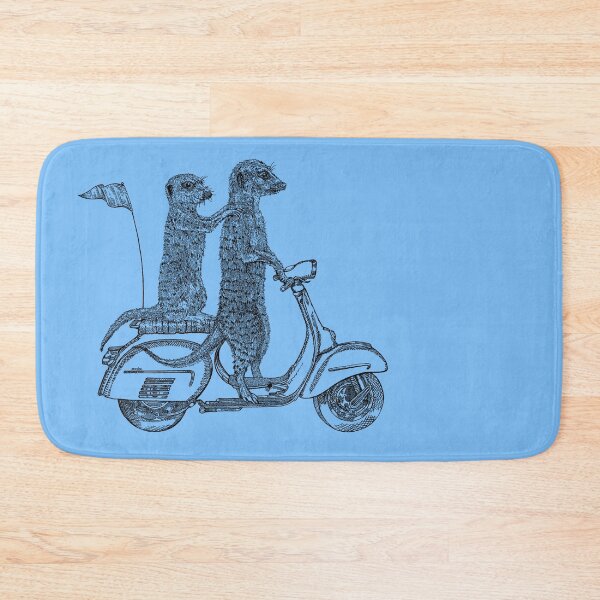 Item preview, "Alan & Steve" On an Adventure on their Scooter designed and sold by TheCollywobbles.