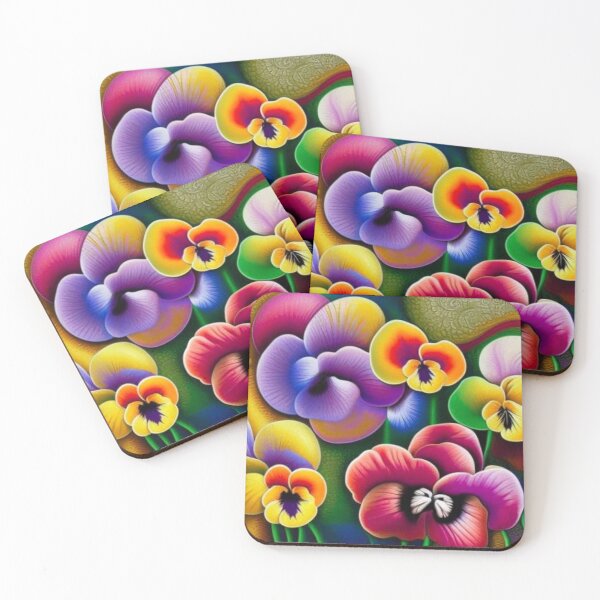 Item preview, Pansies 5 designed and sold by George Hutton Hunter.