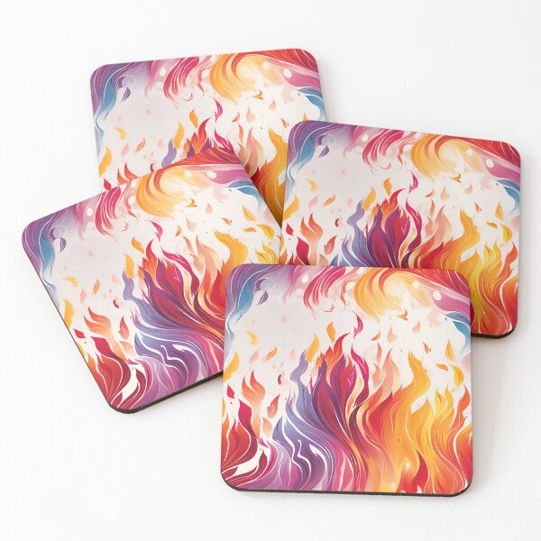 Item preview, Rainbow Flames pattern designed and sold by Sp3ctrumOfColor.