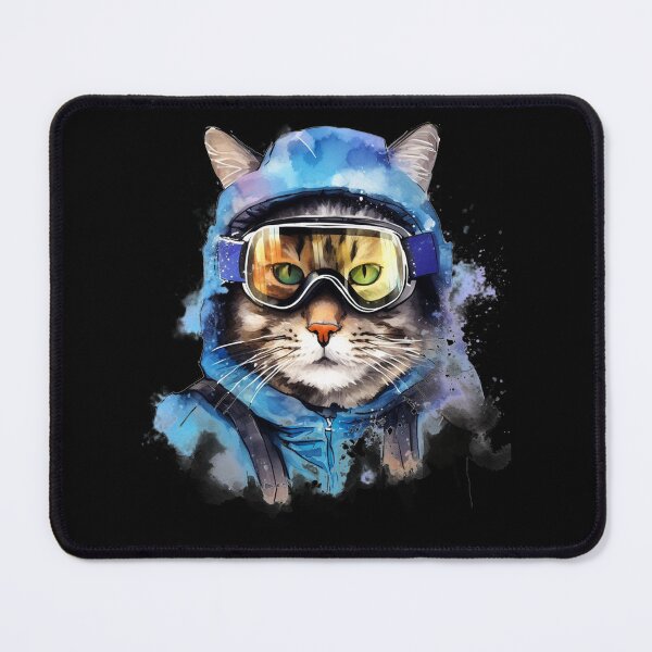 Item preview, Ski Cat in Ski Googles designed and sold by AnnaMDesign.