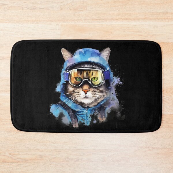 Item preview, Ski Cat in Ski Googles designed and sold by AnnaMDesign.