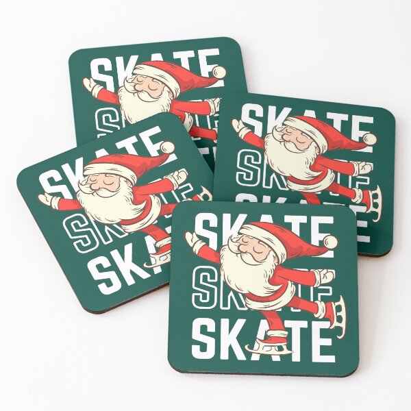 Item preview, Santa claus ice skating 2024  designed and sold by Lady-Frost.