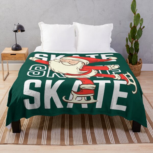 Item preview, Santa claus ice skating 2024 designed and sold by Lady-Frost.