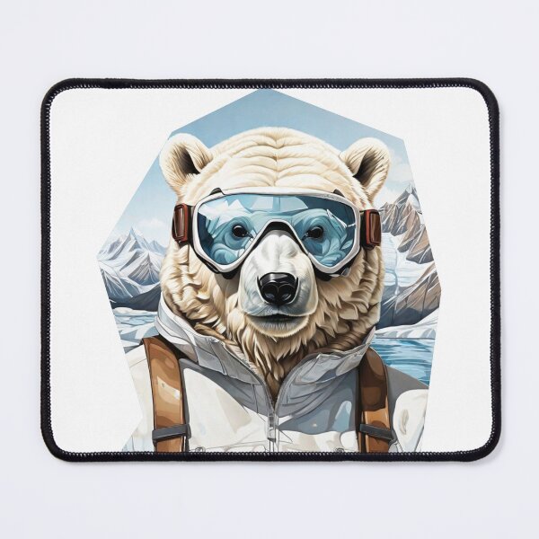 Item preview, Goggle Glaciers | Polar Peaks Perspective designed and sold by BlareBlare.