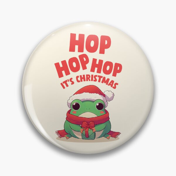 Item preview, Hop Hop Hop Christmas Frog designed and sold by KAI-Studio.
