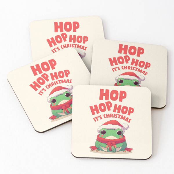 Item preview, Hop Hop Hop Christmas Frog designed and sold by KAI-Studio.
