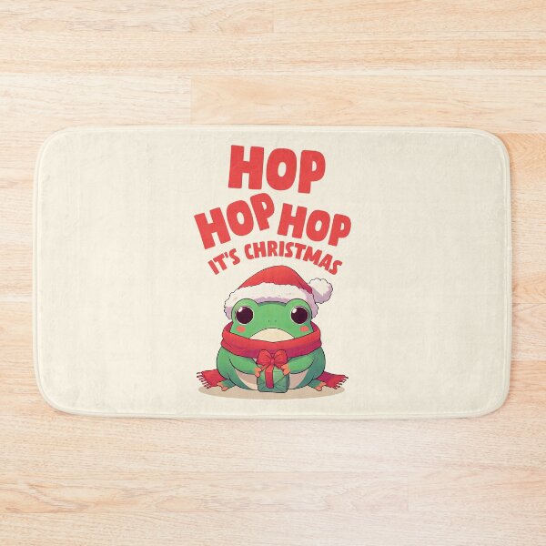 Item preview, Hop Hop Hop Christmas Frog designed and sold by KAI-Studio.