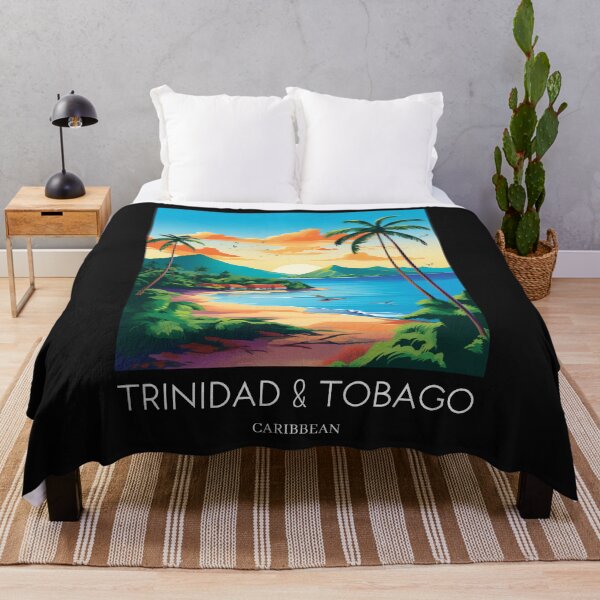Item preview, A Pop Art Travel Print of Trinidad & Tobago designed and sold by StudioRedKoala.