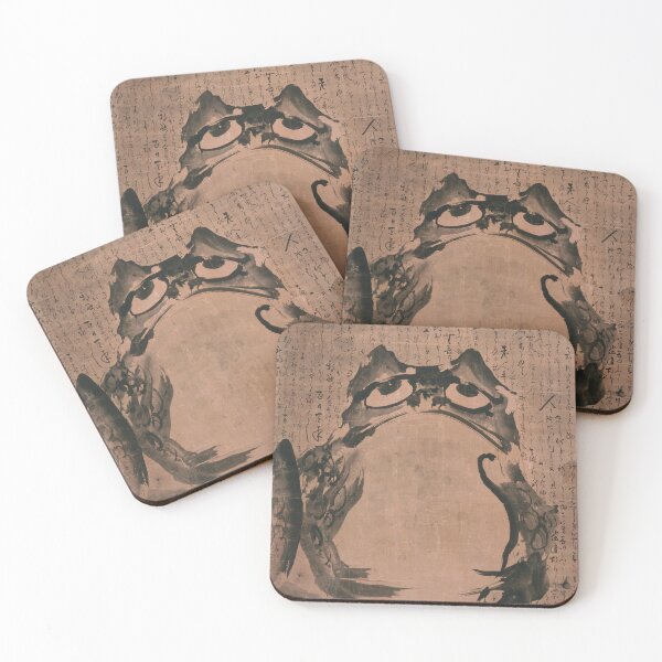 Item preview, Grumpy Frog by Getsuju - card ratio 2:3 edition designed and sold by EmeraldeaArt.