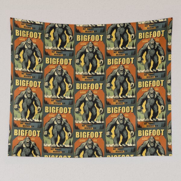 Item preview, Bigfoot saw me, but nobody believes him (#01) [Create a set!] designed and sold by SolidEarthArt.