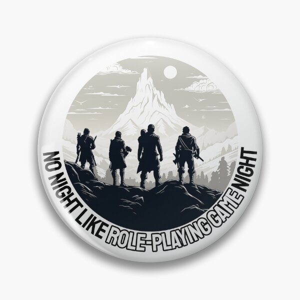 Item preview, No Night Like Role-playing Game Night designed and sold by spookycutepeeps.