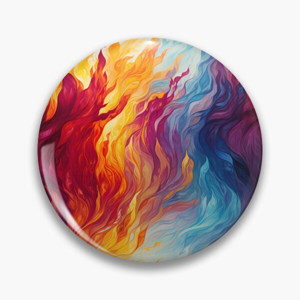 Item preview, Colorfull Flame pattern designed and sold by Sp3ctrumOfColor.