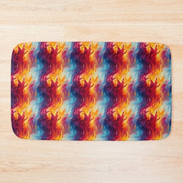 Item preview, Colorfull Flame pattern designed and sold by Sp3ctrumOfColor.