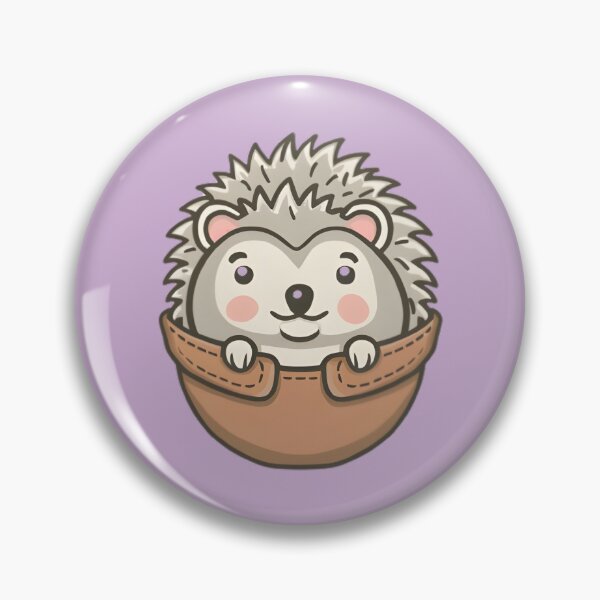Item preview, Hedgehog in a pocket designed and sold by this-is-mona.