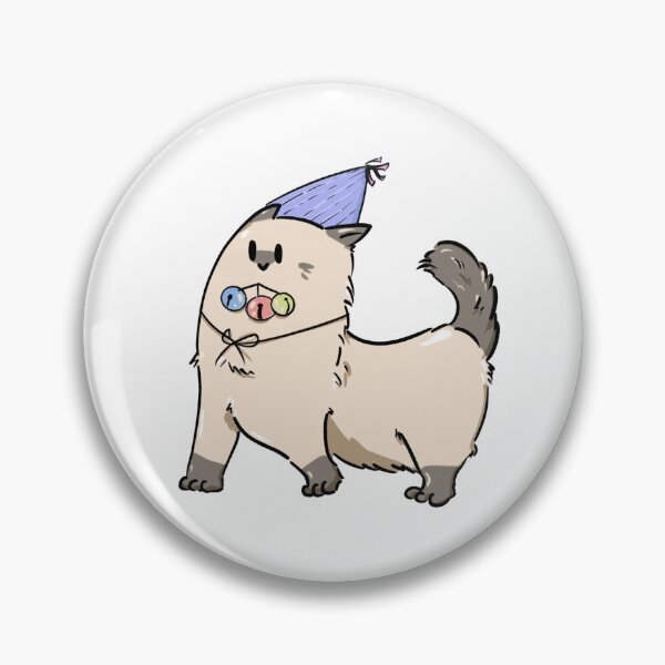 Item preview, Cute cat with festive hat designed and sold by DoobietheDog.