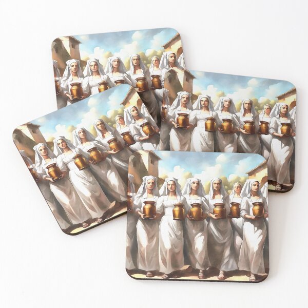 Item preview, Eight Maids Matthew 5: 3-10 designed and sold by taiche.