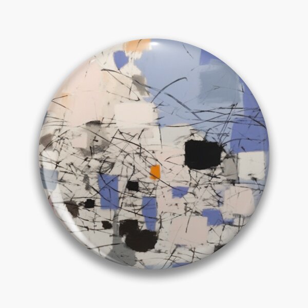 Item preview, Jitterbug, 1950s Style Abstract Painting by Bossy Cat Home designed and sold by BossyCatHome.