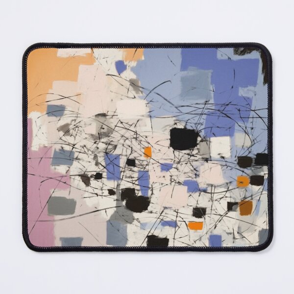 Item preview, Jitterbug, 1950s Style Abstract Painting by Bossy Cat Home designed and sold by BossyCatHome.