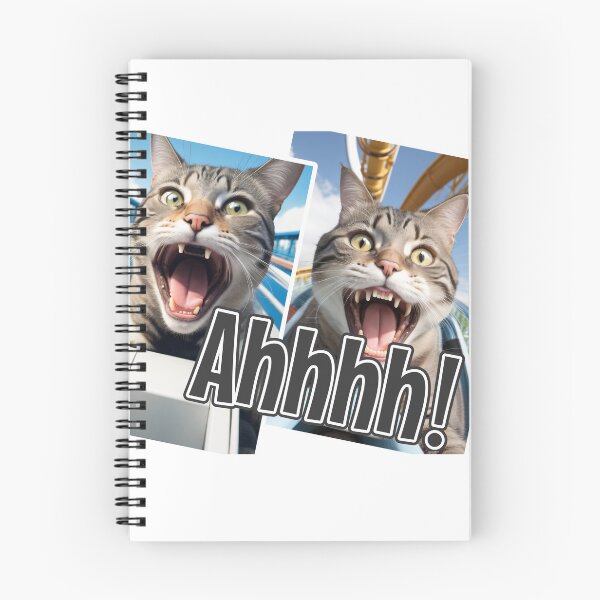Item preview, AI-Generated Cat 01 "Ahhhh" designed and sold by Cliff-Qi.