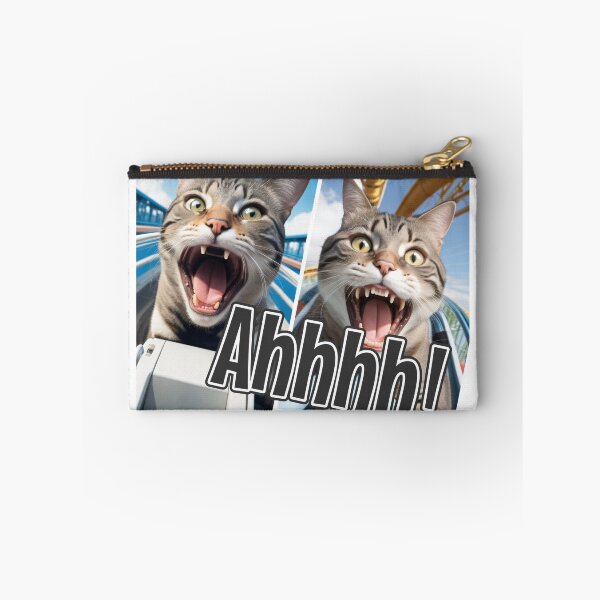 Item preview, AI-Generated Cat 01 "Ahhhh" designed and sold by Cliff-Qi.