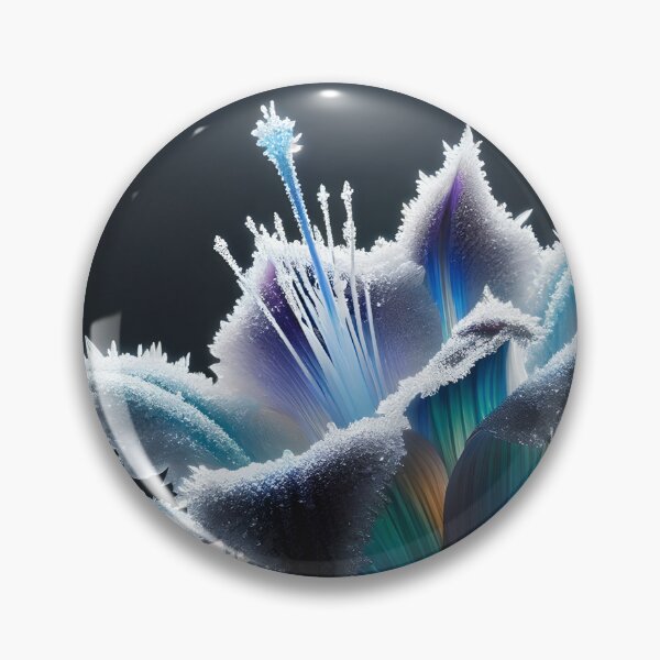 Item preview, Crystal fringed gentian designed and sold by ArriesEcoArts.