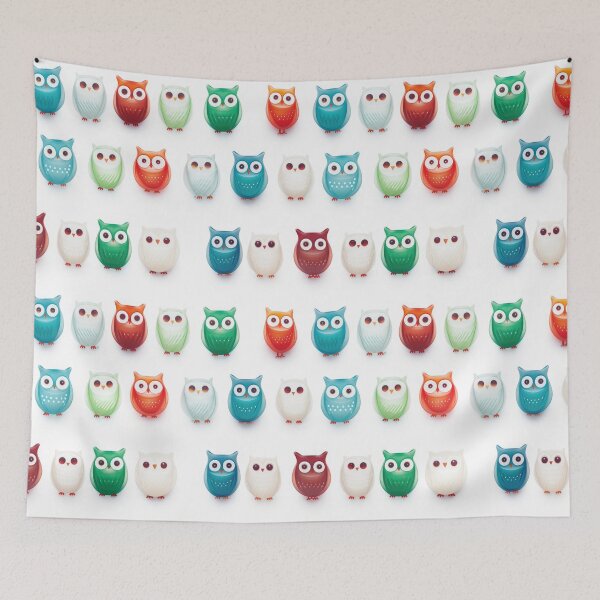 Item preview, Little cute owls for decorating your home and leisure designed and sold by VISIONARTIST.
