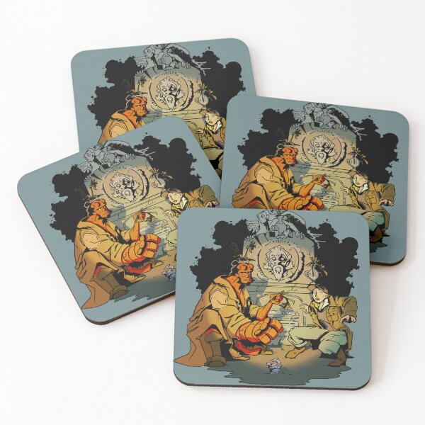 Item preview, Hellboy in Love: Gravestone Flowers designed and sold by Project-galilea.