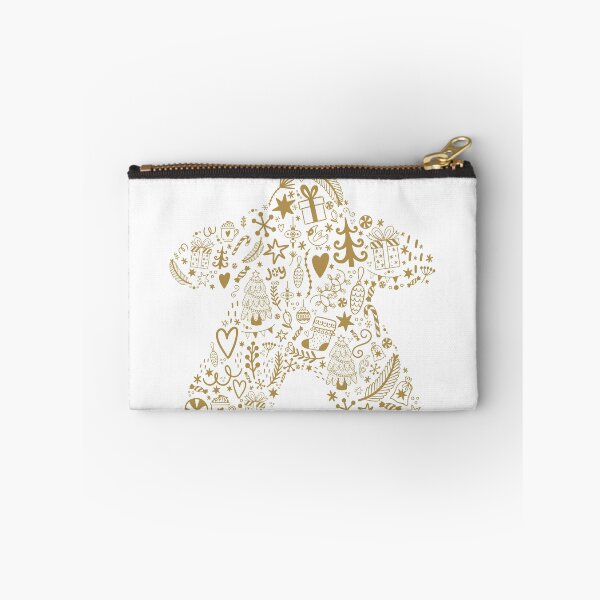 Item preview, Meeple Golden Christmas Mosaic designed and sold by EJTEV.