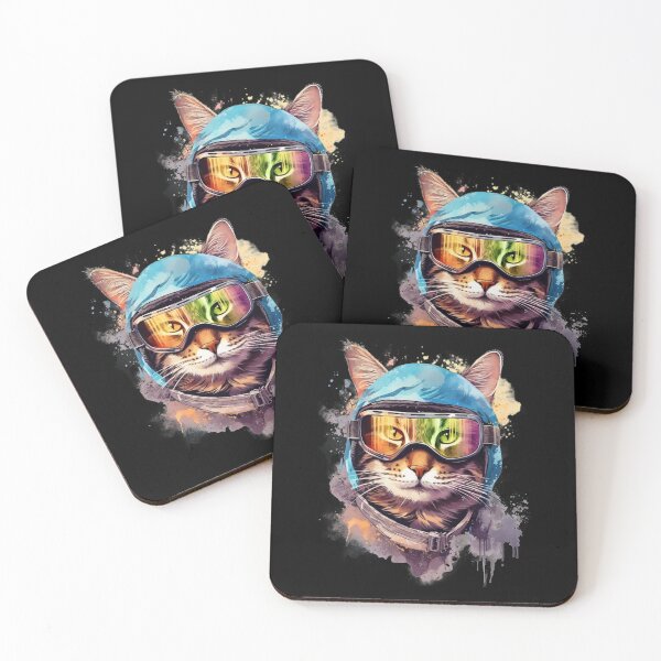 Item preview, Ski Cat in Ski Googles designed and sold by AnnaMDesign.