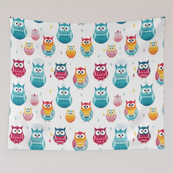Item preview, Little cute owls for decorating your home and leisure designed and sold by VISIONARTIST.