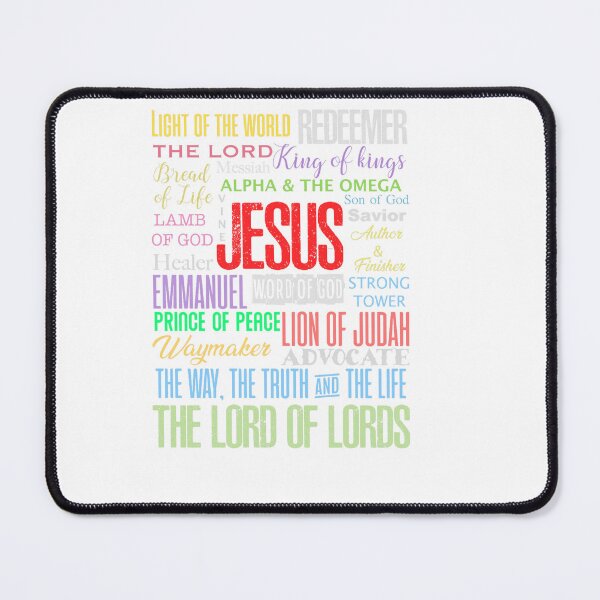 Item preview, Names of God Lord Jesus Christ - Bible Verse Christian Gifts Store designed and sold by ERNIEHERNANDEZ.