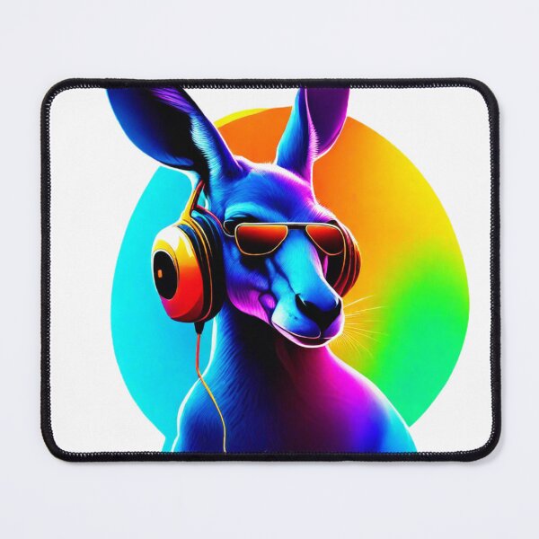 Item preview, Neon Dream Kangaroo Headphones designed and sold by calibras.
