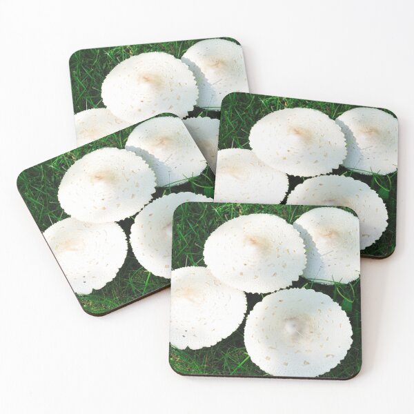 Item preview, White Little Mushies in The Grass designed and sold by LittleShooms.